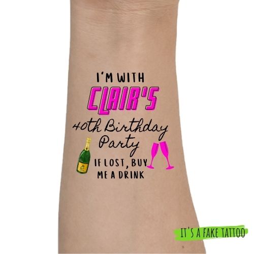 Birthday Tattoo