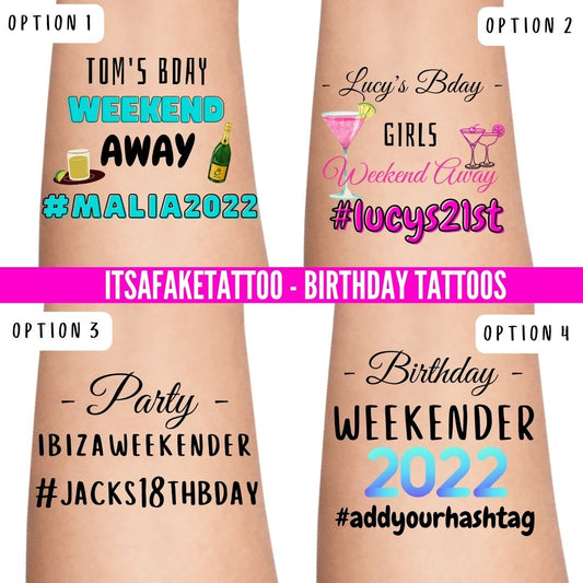 Birthday Tattoos