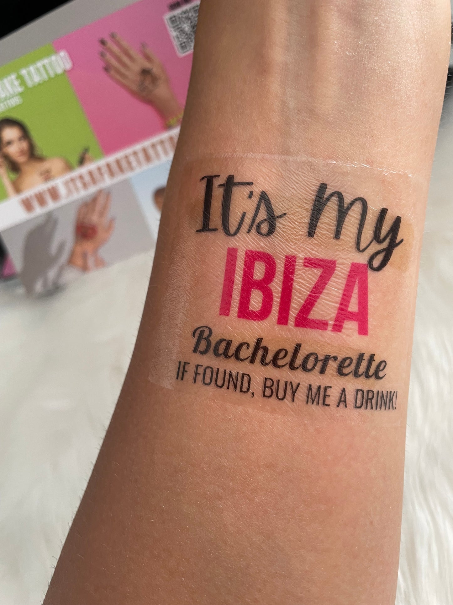 Vegas Hen Do Tattoo