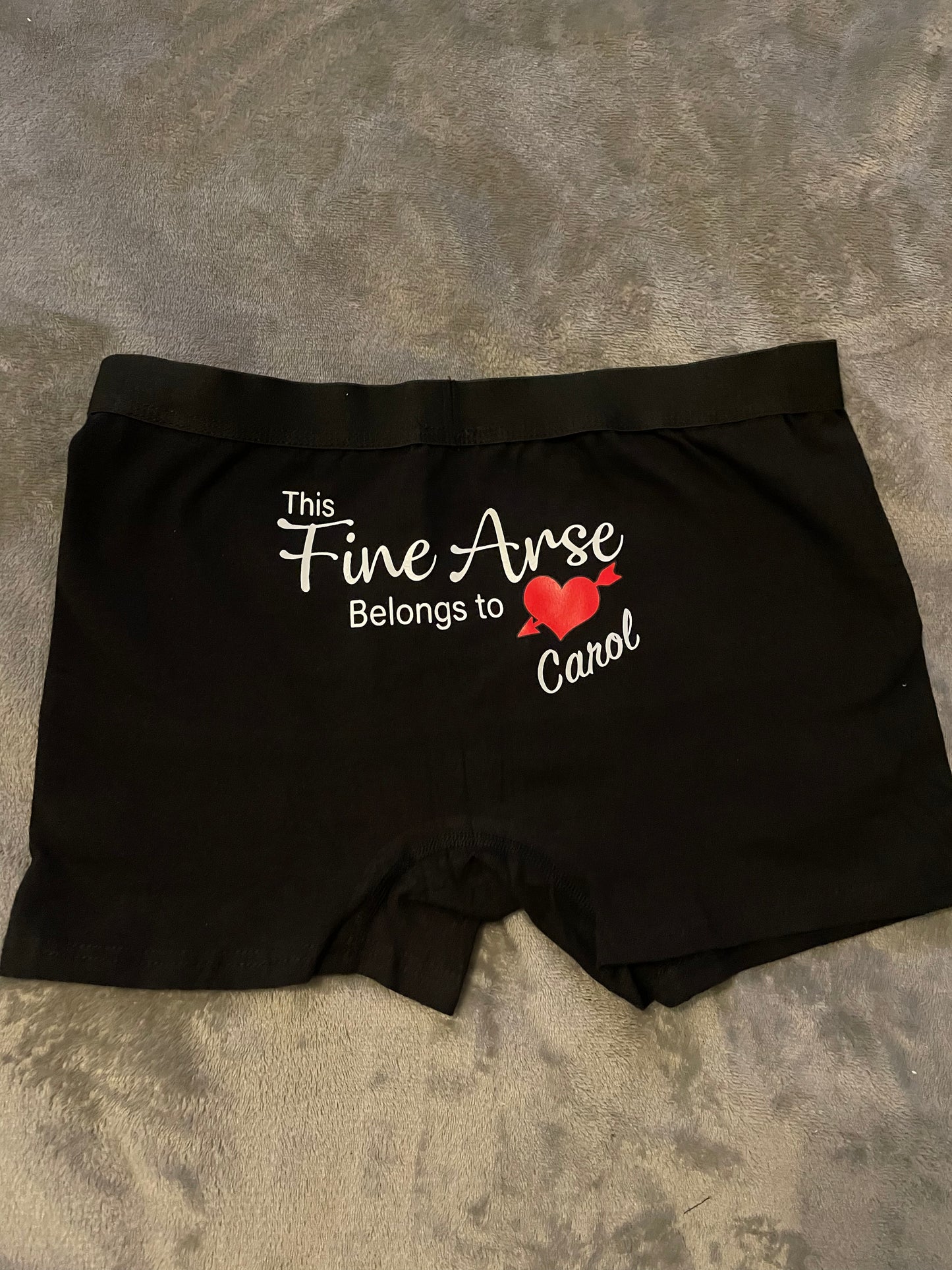 Customised Name Novelty Boxers