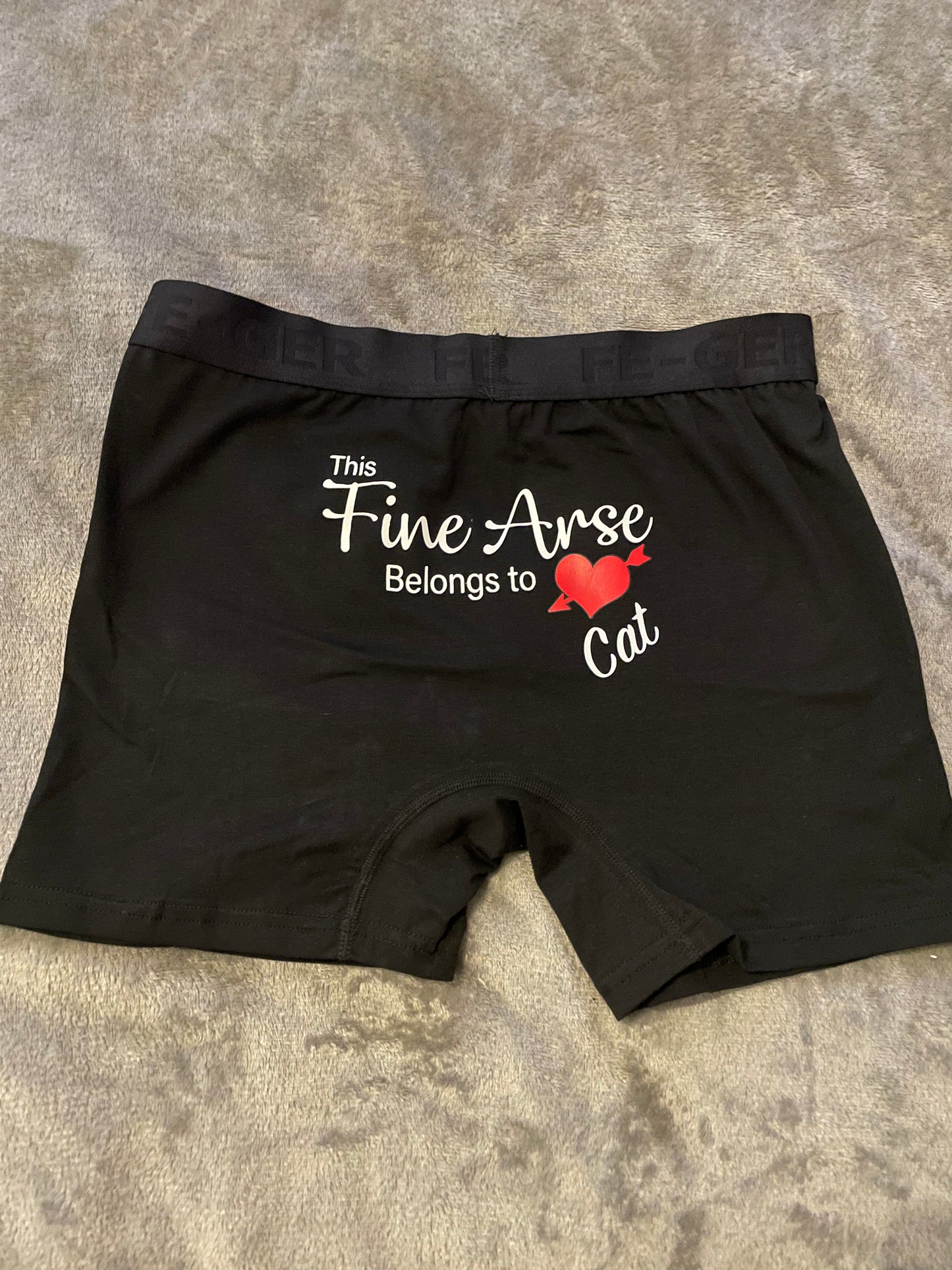 Customised Name Novelty Boxers