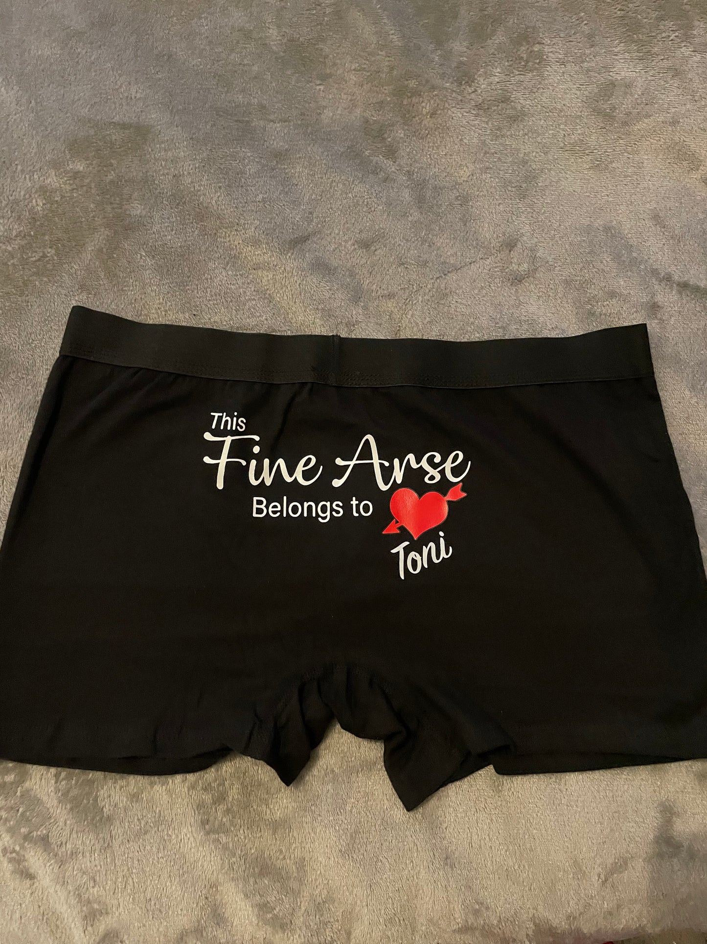 Customised Name Novelty Boxers