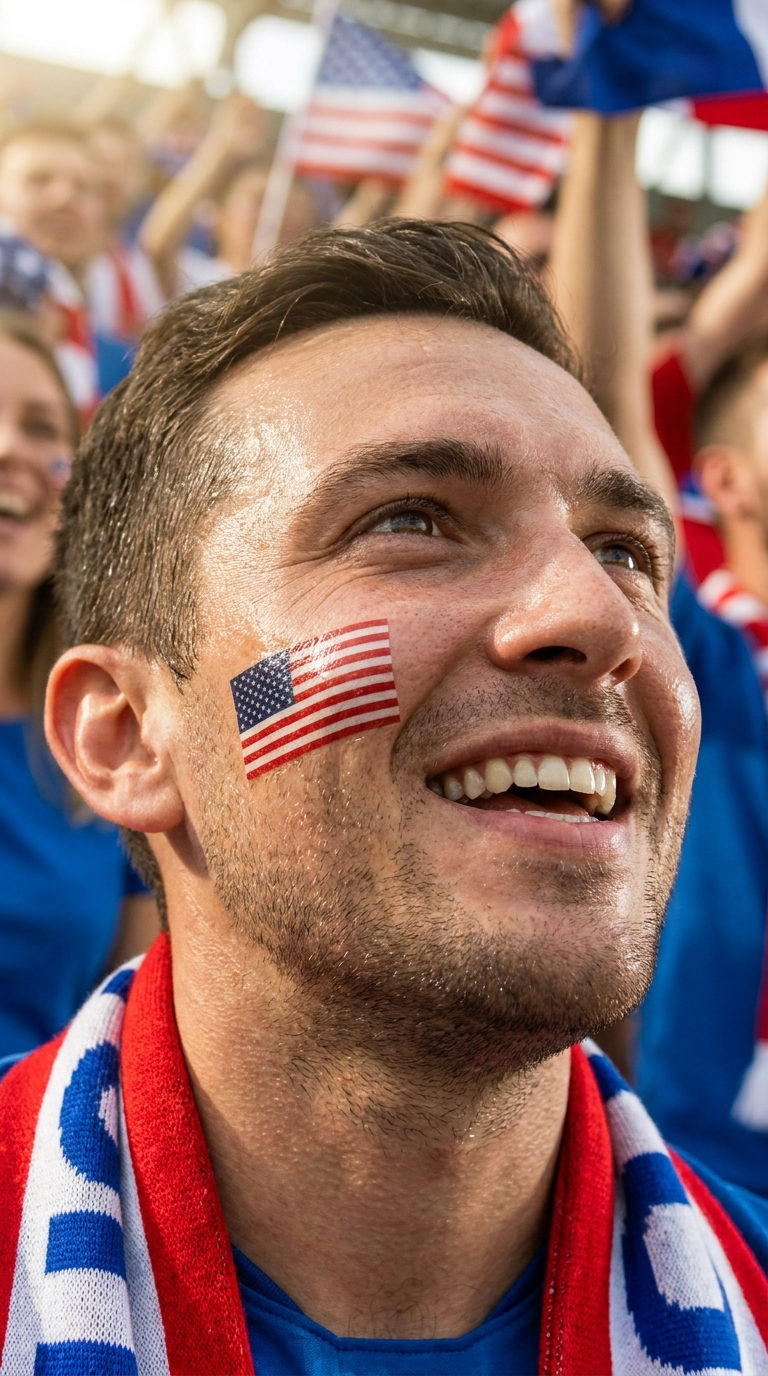 Flag Temporary Tattoo — World Cup 2026