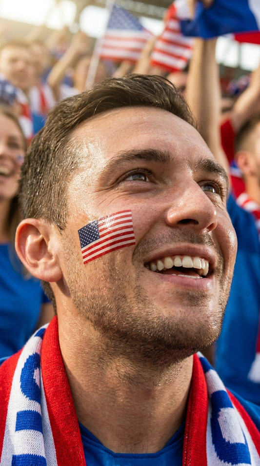 Flag Temporary Tattoo — World Cup 2026